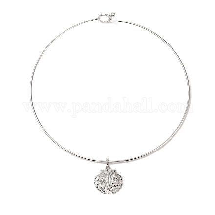 Латунное ожерелье с подвесками BJEW-Q350-07C-P-1