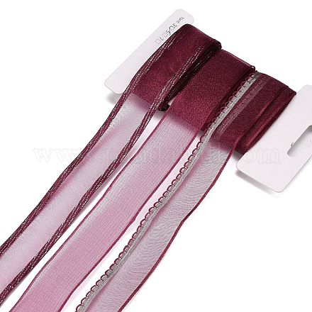 9 Yards 3 Styles Polyester Ribbon SRIB-A014-A07-1
