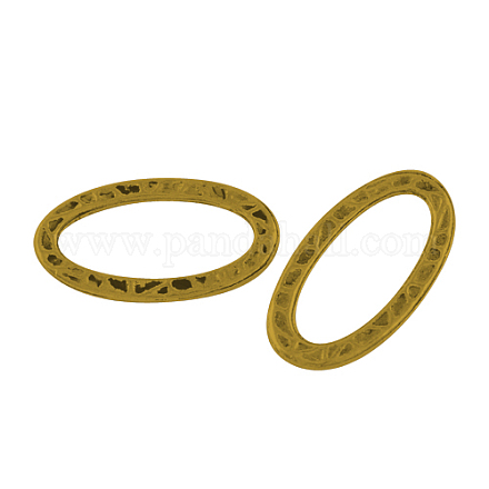 Alloy Oval Linking Rings TIBE-2828-AG-RS-1