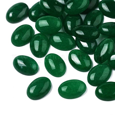 Cabuchones de jade natural de malasia X-G-R415-14x10-26-1