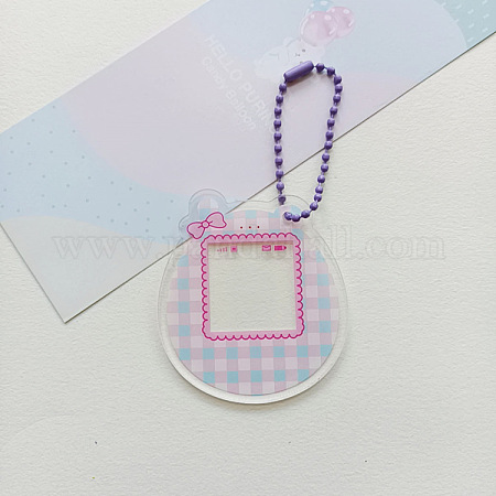 Wholesale Transparent Acrylic Keychain Blanks 