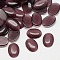 Cat Eye Cabochons, Oval, Purple, 14x10x2.5mm