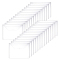 PP File Pockets, Rectangle, Clear, 235x325x1mm