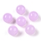 Opaque Acrylic Beads, Round, Plum, 16mm, Hole: 3mm, 210pcs/500g