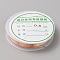 Copper Wire, Light Salmon, 0.8mm, about 8.20 Feet(2.5m)/Roll