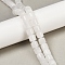 Natural White Jade Beads Strands, Column, 9.5~10x10~10.5mm, Hole: 0.8~1mm, about 40pcs/strand, 15.31~15.35''(38.9~39cm)