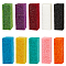 Fibre Perfume Pads, Essential Oils Diffuser Locket Pads, Rectangle, Mixed Color, 15x5x5mm, 10 colors, 10pcs/color, 100pcs