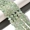 Natural Aventurine Beads Strands, Heart, 10.5x10.5~11.5x4.5~5mm, Hole: 0.7~1mm, about 38~40pcs/strand, 36.8~42.6cm