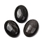 Natural Silver Sheen Obsidian Cabochons, Oval, 25x18x7~7.5mm