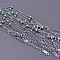 1.6mm Unisex 304 Stainless Steel Satellite Chains Necklaces