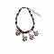 Ethnic Style Alloy Elephant Charm Bracelets, female retro bohemian color bell Tibetan hand string Xizang accessories