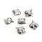 Non-Tarnish 304 Stainless Steel Charms, Puffed Heart, Stainless Steel Color, 11.2x9x3.8mm, Hole: 1.2mm