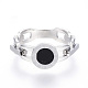 304 anelli in acciaio inox RJEW-G081-09P-2