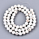 Natural Magnesite Beads Strands X-G-S373-003-6mm-2