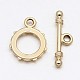 Alloy Ring Toggle Clasps PALLOY-J659-22G-3A-2