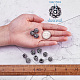 Perles en strass pavé d'argile polymère RB-Q197-12mm-31-6