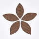 Grands pendentifs en cuir de vachette écologique FIND-S301-27A-02-1