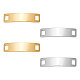 Unicraftale 4pcs 2 colores 304 colgantes de cordones de acero inoxidable STAS-UN0050-21-7