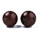 天然マホガニーオブシディアンの装飾  宝石の球  ラウンド  19~21mm G-Q361-008-2