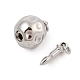 Застежки латунные коробки KK-L223-006P-2