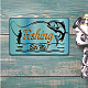 Creatcabin pêche étain signe vintage métal signes fer peinture rétro plaque affiche pour cuisine café pub garage décoration AJEW-WH0157-010-7