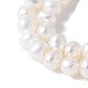 Нити из натурального культивированного пресноводного жемчуга PEAR-I007-07C-01A-4