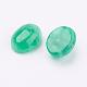 Natural Flower Jade Cabochons G-P313-02-6x8mm-2