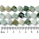 Hebras de cuentas de jadeíta natural de Myanmar G-A092-D01-01-5