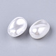 Cuentas de perlas de imitación de plástico abs ecológico OACR-T012-13A-2