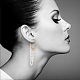 Boucles d'oreilles pendantes en plastique ABS avec imitation de perles EJEW-JE04055-6