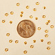 Laiton perles caps ensembles KK-PH0025-04G-4
