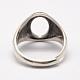 Adjustable Thai 925 Sterling Silver Finger Ring Components STER-L051-004AS-2