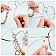 NBEADS 8 Pcs Eyeglasses Chain AJEW-NB0002-03-4