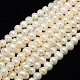 Natural Cultured Freshwater Pearl Beads Strands PEAR-L001-C-07-1