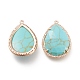 Synthetic Turquoise Pendants G-L514-045G-2
