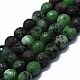 Natural Ruby in Zoisite Beads Strands G-G927-48-1