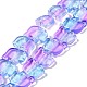 Chapelets de perles en verre transparente   GLAA-F114-03H-1