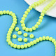 Handgemachte Fimo-Perlen Stränge X-CLAY-N008-053-11-7