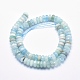 Chapelets de perles en aigue-marine naturelle G-K256-58C-2