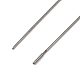 Aghi per perline in acciaio con gancio per giraperline TOOL-C009-01A-01-3