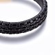 Leather Braided Cord Bracelets BJEW-E345-12A-2