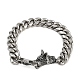 Браслеты из кубинской цепи из нержавеющей стали 304 для мужчин BJEW-I321-01ASP-4