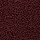 11/0グレードの丸いガラスシードビーズ  焼き付け塗料  暗赤色  2.3x1.5mm  穴：1mm  約48500個/ポンド SEED-N001-A-1062-2