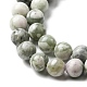 Chapelets de perles de jade paix naturelle G-E598-04B-3