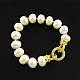 Natural Pearl Jewelry Sets SJEW-R033-01-3