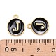 Golden Plated Alloy Charms ENAM-S118-02J-3