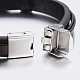 Leather Cord Bracelets BJEW-F317-031P-4