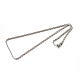 Collares de cadena de cuerda de 304 acero inoxidable STAS-M174-009P-A-2