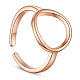 Shegrace diseño simple 925 anillos de dedo de plata esterlina JR305B-1