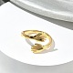 Messing Manschettenringe&nbsp;RJEW-D341-03G-2